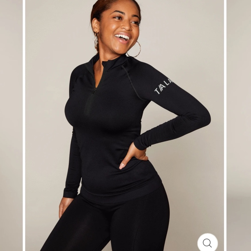 TALA Onda 1/4 Zip Up Top